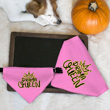 Drama Queen Pet Bandana Collar - Funny Scarf Collar - Themed Dog Bandana