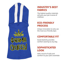 Drama Queen Dog Shirt with Hoodie - Funny Dog Hoodie - Themed Dog Clothing