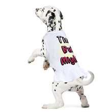 Tiny but Mighty Dog Sundress - Art Dog Dress Shirt - Word Art Dog Clothing