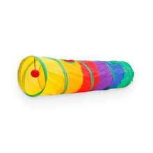 Rainbow Tunnel Cat Toy