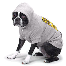 I'm Friendly Dog Dog Hoodie with Pocket - Themed Dog Coat - Cute Dog Clothing