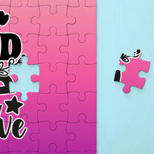 Be Brave and Kind Puzzles - Positive Jigsaw Puzzle - Best Design Puzzles