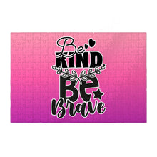 Be Brave and Kind Puzzles - Positive Jigsaw Puzzle - Best Design Puzzles