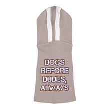 Dogs Before Dudes Dog Shirt with Hoodie - Dog Theme Dog Hoodie - Funny Dog Clothing