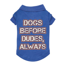 Dogs Before Dudes Dog Polo Shirt - Dog Theme Dog T-Shirt - Funny Dog Clothing