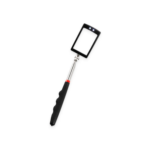 Telescoping LED Inspection Mirror